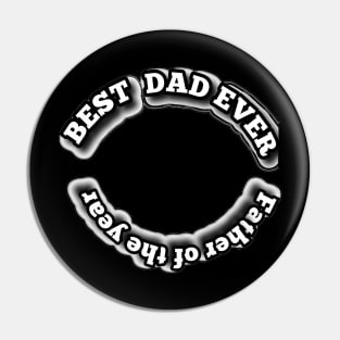 Father of the year Pin