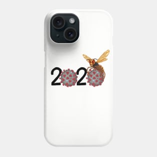 The Bugs of 2020 (red) Phone Case