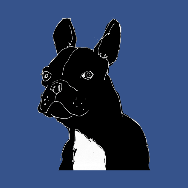 French bulldog by vectormutt