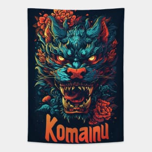 Spectral Komainu Protector #3 Tapestry