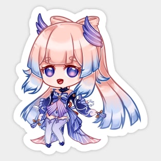 Kokomi Talents Sticker for Sale by crvptidnx