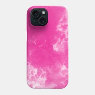 Watercolor wash - magenta Phone Case