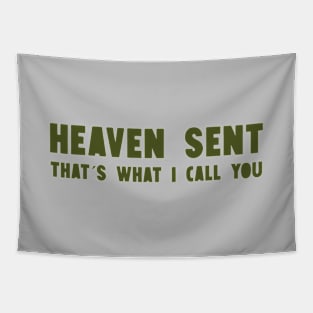 Heaven Sent, green Tapestry