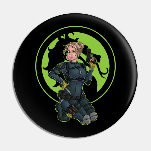 Cassie Cage Pin by HeatherNoel