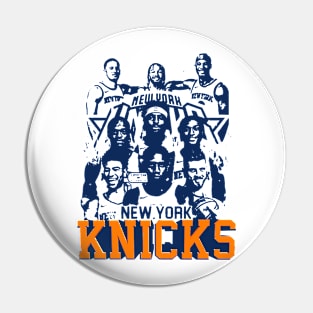 Blue Vintage Knicks SLAM //// NY Vintage Pin