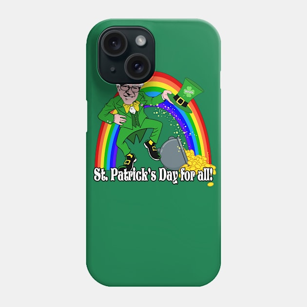 Bernie Sanders 2020 St. Patrick's Day for All Phone Case by TeeCreations