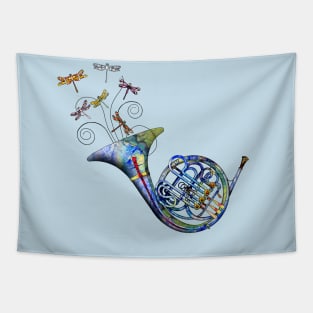 French horn Tapestry