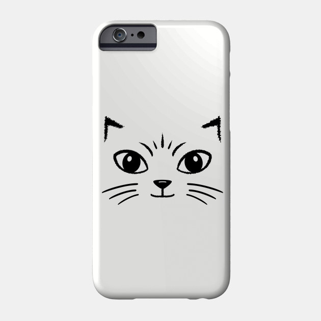 Cute Cat Face Cat Phone Case Teepublic