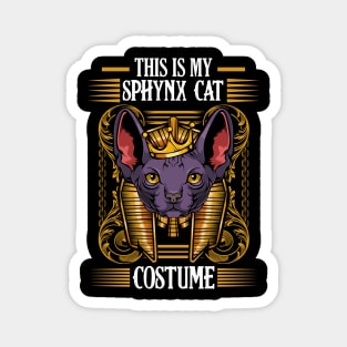 Sphynx Cat - This Is My Sphynx Cat Costume - Funny Cat Lover Magnet