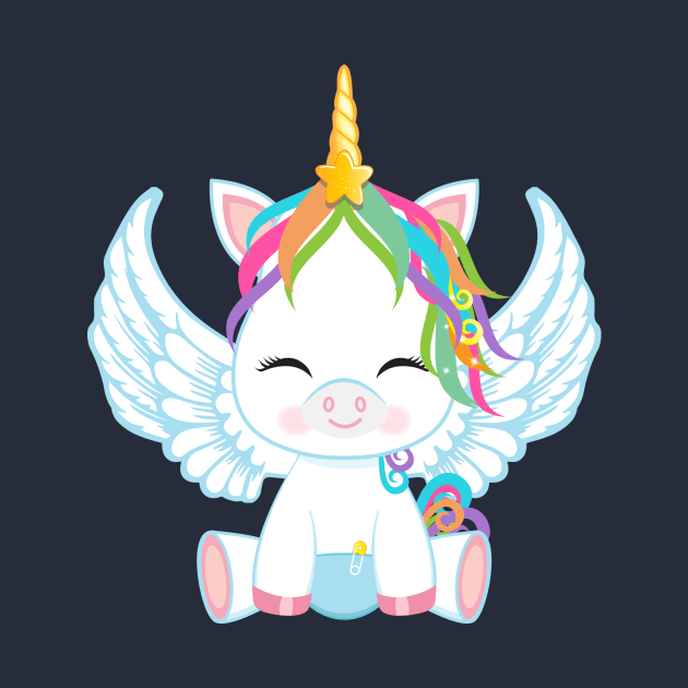 unicornio by HATIKVA PRINT