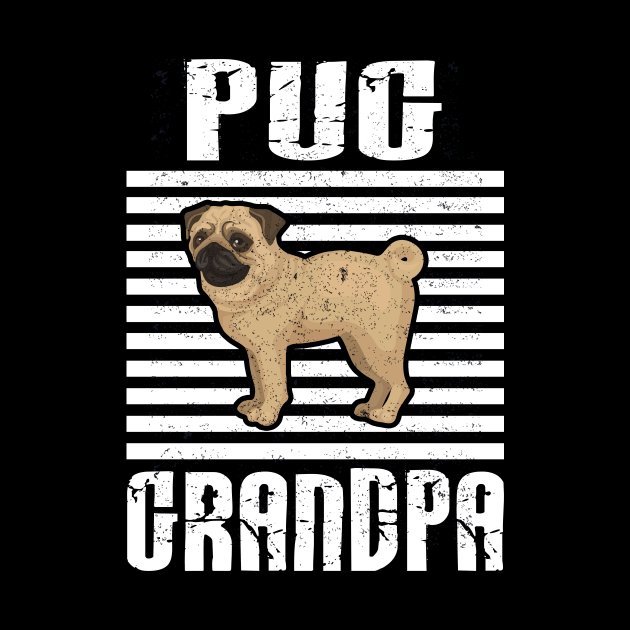 Pug Grandpa Proud Dogs by aaltadel