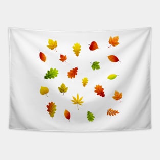 Autumn leaves pack Tapestry