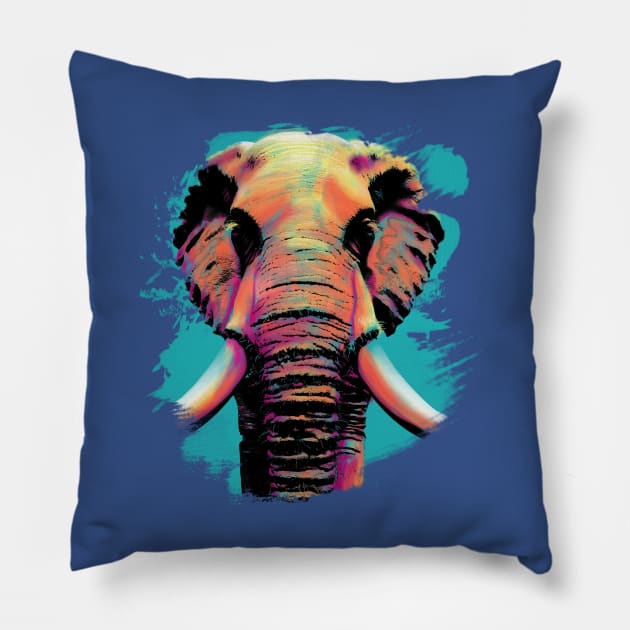 Elephant Pillow by ArnaldoPino