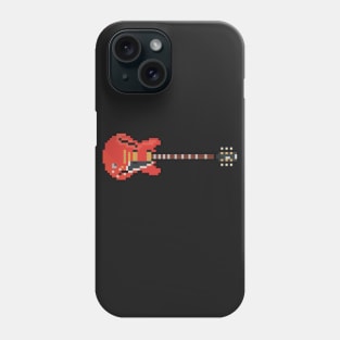 Pixel Red Pixie Guitar Phone Case
