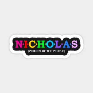 Nicholas - Victory Of The People. Magnet