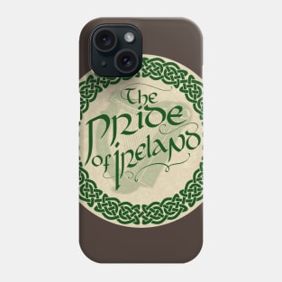 Pride of Ireland logo (Parchment) Phone Case