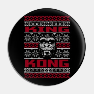 KING KONG - Ugly Christmas sweater Pin