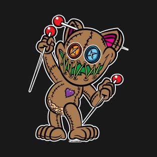 VooDoo Kitty Cat Doll possessed T-Shirt