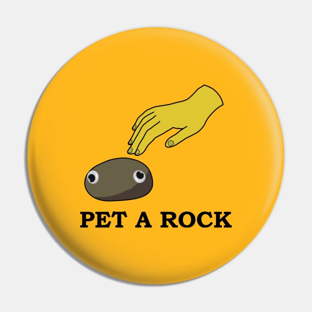 Pet a Rock Pin by Fjordly