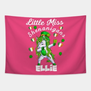 Unicorn dabbing little miss Shenanigans Tapestry