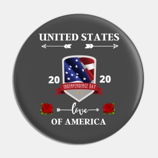 UNITED STATES OF AMERICA Pin