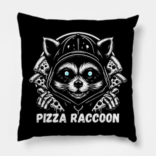 Pizza Raccoon Pillow