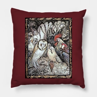 Aesop's Fables - Arthur Rackham Pillow