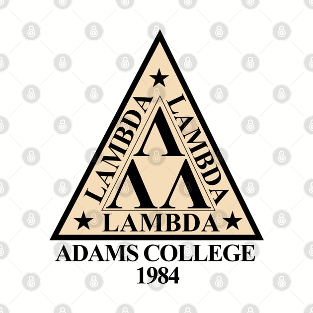 Tri Lambda Fraternity Adams College 1984 by Meta Cortex