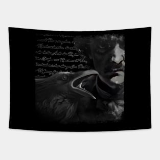 Poe mania Tapestry