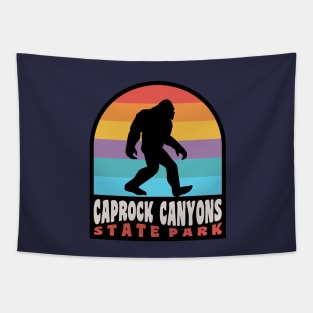 Caprock Canyons State Park Bigfoot Sasquatch Amarillo Texas Tapestry