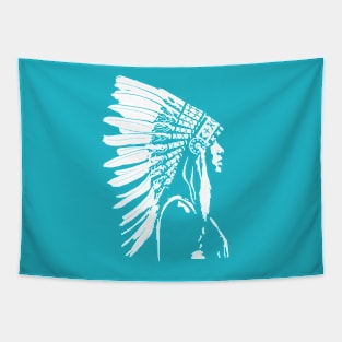 Native American Indian Headdress Tapestry