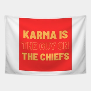 Karma is the guy on the Chiefs! Tapestry