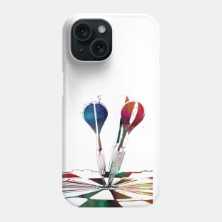 darts sport art #darts #sport Phone Case