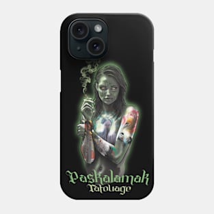 paskalamak pin up green Phone Case