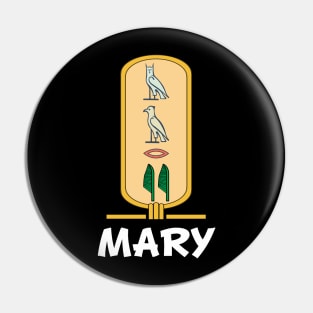 MARY-American names in hieroglyphic letters,  a Khartouch Pin