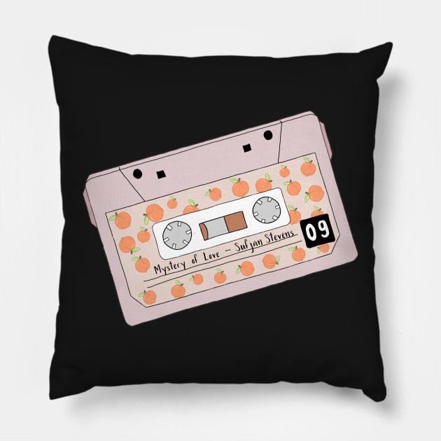 Mystery of Love Cassette Pillow by claysus