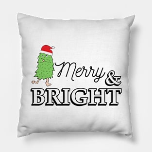 merry and bright 2020 Pillow