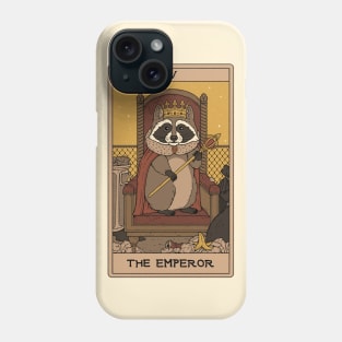 The Emperor - Raccoons Tarot Phone Case