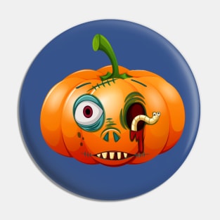 Funny Pumpkin Pin