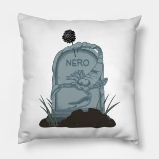 Nero Gravestone Pillow