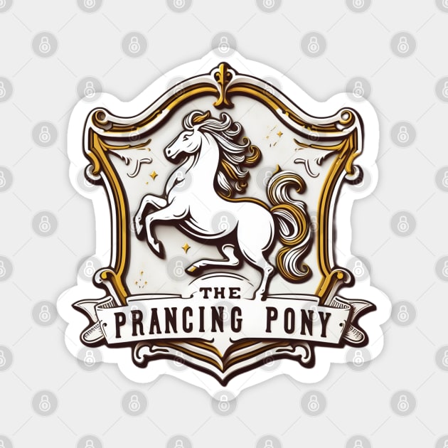 The Prancing Pony Sign - Fantasy Magnet by Fenay-Designs