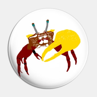 Fiddler Crab Pin