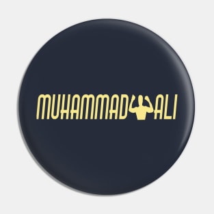 Gold Ali boxing Pin