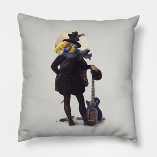 Bird of the street Pillow