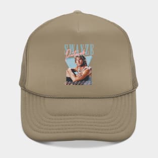 Patrick Swayze ∆ 90s Styled Retro Graphic Design Hat