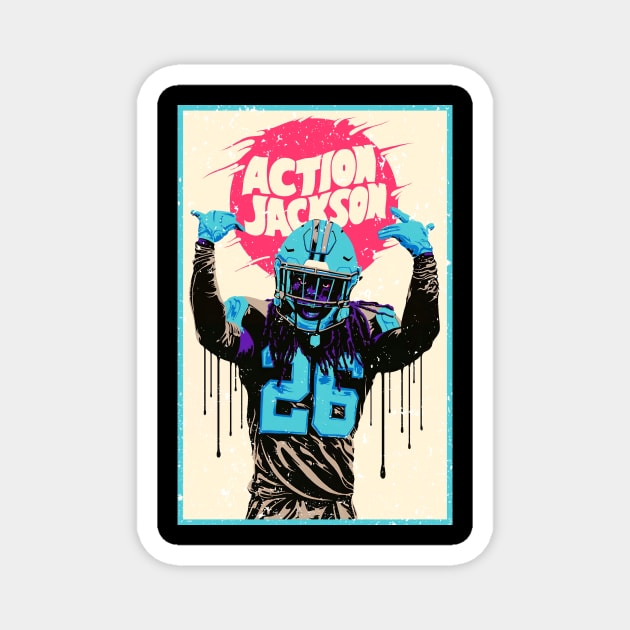 Action Jackson Magnet by ThePunkPanther