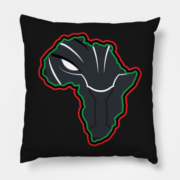 African Black Panther Pillow by ForbiddenMonster