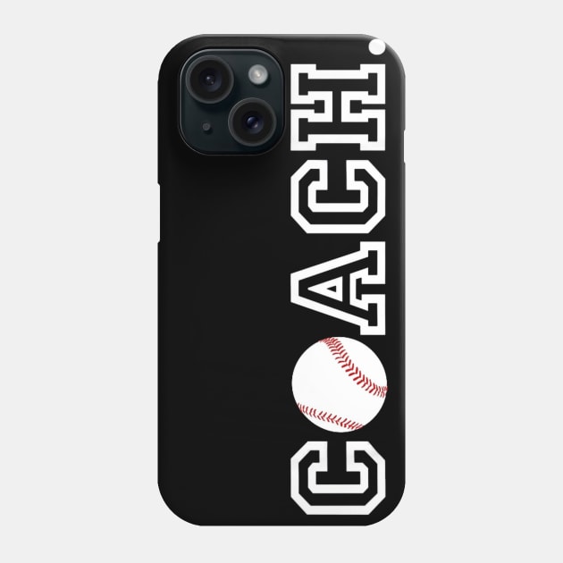 Baseball Coach Appreciation Gift for Coaches Phone Case by Vigo