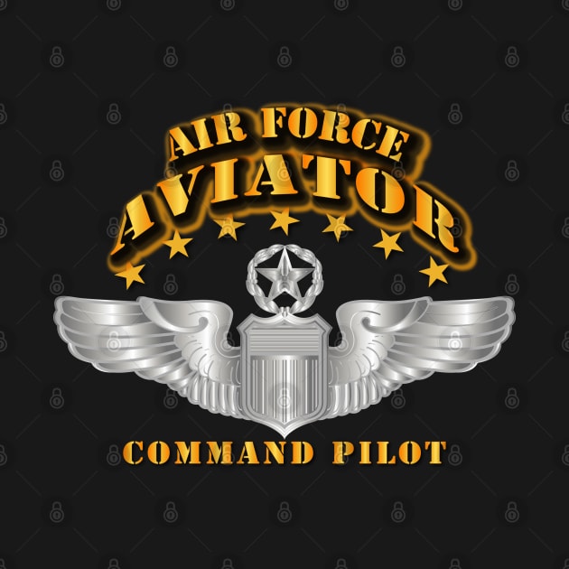 Air Force Aviator - Pilot - Command Wings by twix123844