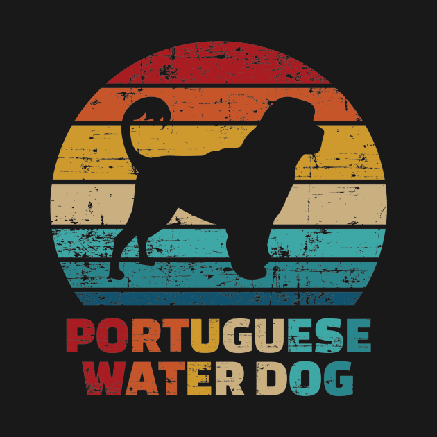 Portuguese Water Dog vintage by Designzz